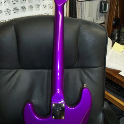 Fender Style Stratocaster Style 2015 Purple / Red Pearl image 7