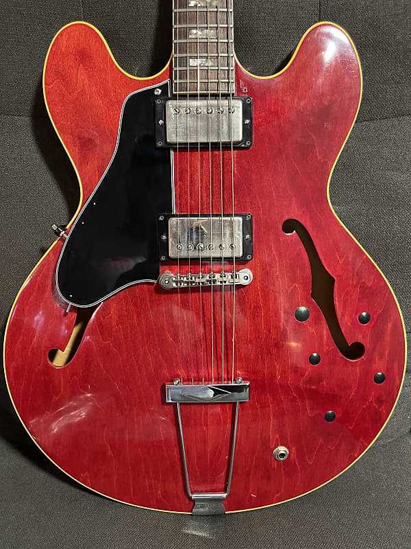 Gibson ES-335 TDC 1968 Cherry Red - Left Handed - Lefty image 1