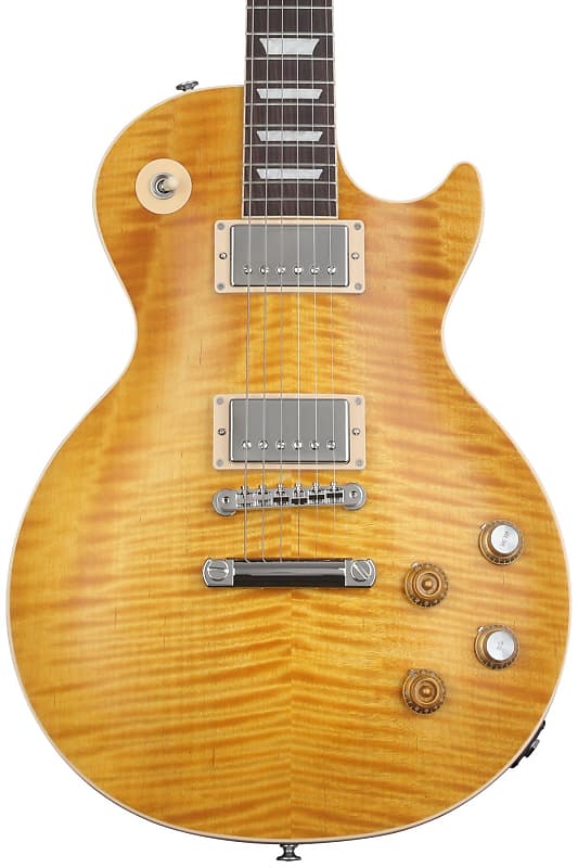 Gibson Kirk Hammett "Greeny" Les Paul Standard Electric Guitar - Greeny Burst (LPStKHGreenyd7) image 1