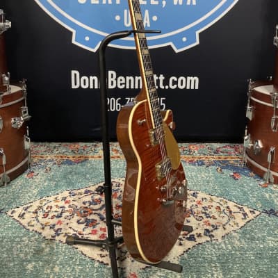 Gretsch Brad Whitford’s Aerosmith "Listen To Whitford" Cover, Gretsch, Pro Sidewinder, Authenticated (#76) 2019 Bourbon Flame image 8