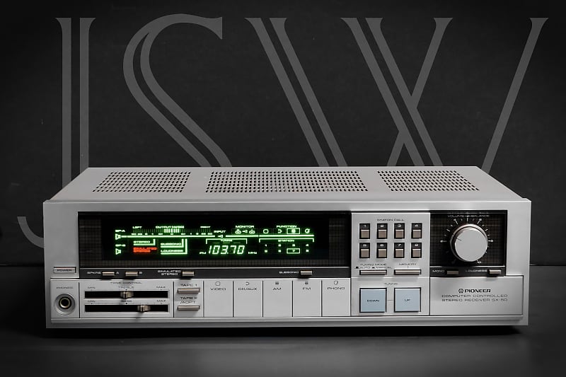 Pioneer SX50 Computer Controlled Stereo Receiver Reverb
