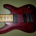 Schecter JL-7 FR Jeff Loomis Signature 7-String w/ NEW  DRAGONFIRE ACTIVE PICKUPS, Floyd Rose  Vampy