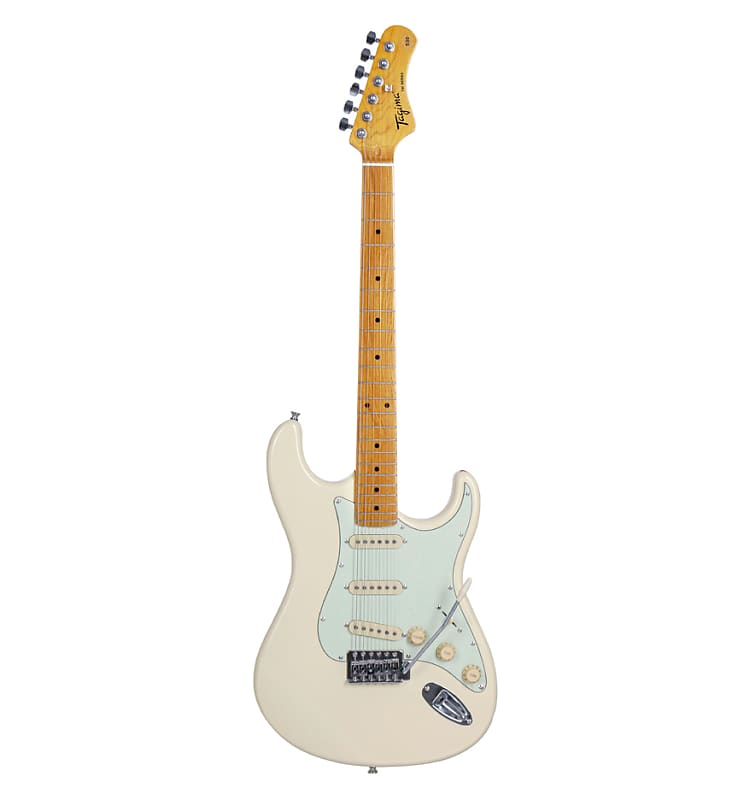 Tagima TG 530-OWH Off White S Style Electric Guitar image 1