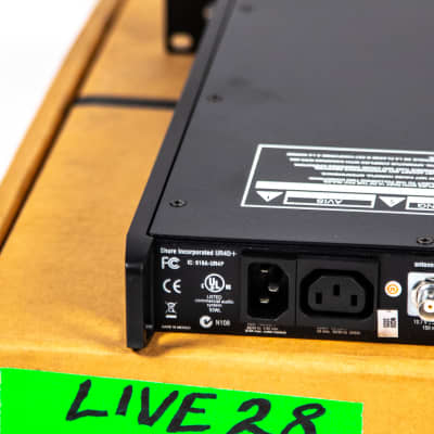 Shure UR4D+ Diversity Receiver Owned by Dave Mustaine image 10