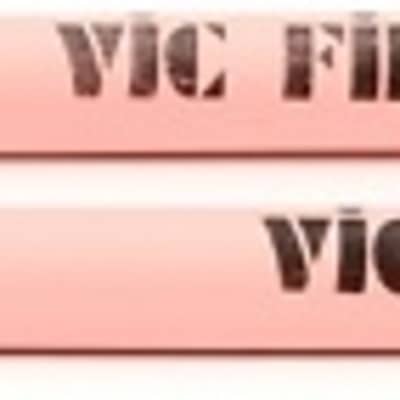 Vic Firth American Classic Drumsticks - 5A - Wood Tip - Pink image 1