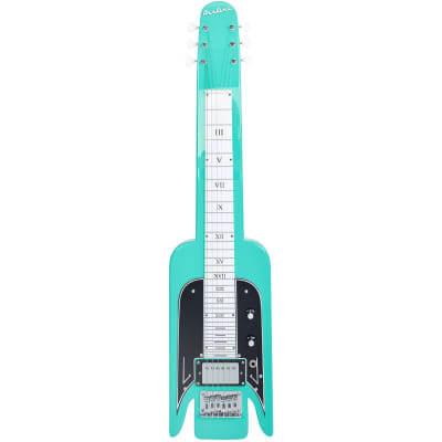 Airline Guitars Lap Steel - Seafoam Green - Vintage National -inspired Tribute Model - NEW! image 5