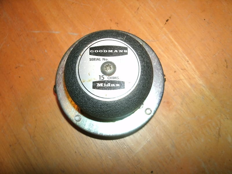 1960's Vox Goodmans Midax horn driver blown sold asis Reverb