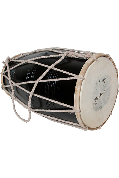 Banjira DHDXD Deluxe Delhi Style Cord and Ring Dholak - 18" image 1