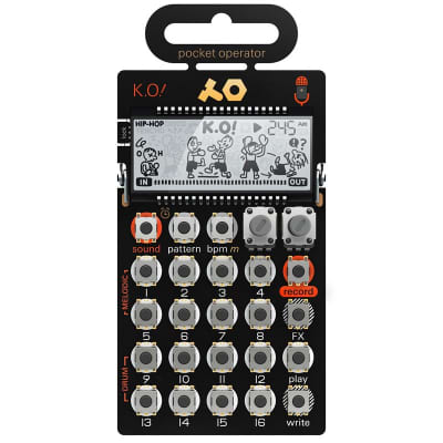 Teenage Engineering PO-33 KO Pocket Operator Micro Sampler for sale