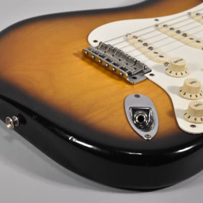 1999 Fender American Vintage '57 Stratocaster Sunburst Aftermarket Neck w/OHSC image 8