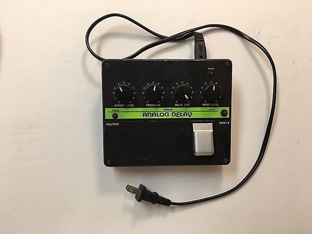 YAMAHA AD-10 ANALOG DELAY アナログ　ディレイ Rare 80s Yamaha AD-10 Analog Delay BBD Guitar Effect Pedal