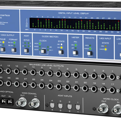 New RME Audio M-32 DA - 32-Channel High-End MADI/ADAT to Analog Converter | Free XLR Cables! image 2