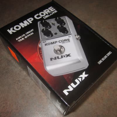 Nux Komp Core Deluxe Analog Compressor Guitar Pedal image 1