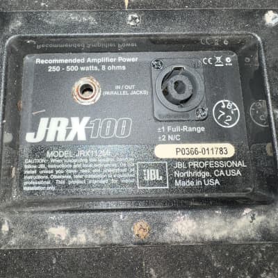 4 JBL JRX112Mi's - Black image 5