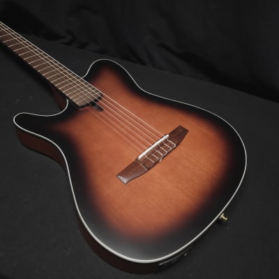 Ibanez FRH10NL Nylon-String Acoustic-Electric Left-Handed Guitar w/Non-Original Gig Bag image 10