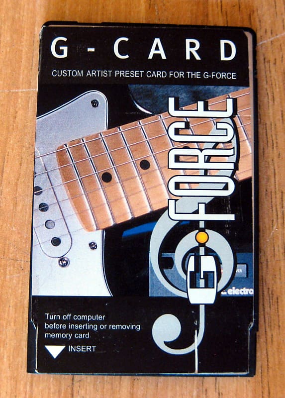 TC Electronic G-Force Artist Expansion G Card | Reverb