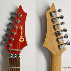 ギター Charvel CDS-045 CHARVEL - 激レア Charvel CDS-045 / Pearl Medium Redの通販 by