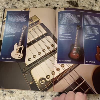 Gibson Solid Body Catalog 1976 L6-S SG Custom Standard Special S-1 Marauder L5-S image 10