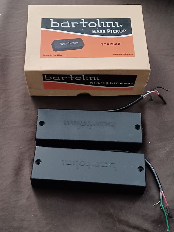 Bartolini XXM56C 6 String Quad Coil Bass pickup set (Neck and Reverb