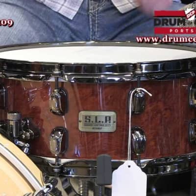 Tama SLP Series G-Bubinga Snare Drum 14x6 image 2