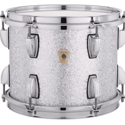 Ludwig Classic Maple Silver Sparkle Downbeat Drums 14x20_8x12_14x14 | In Stock Now | Made in the USA | Authorized Dealer image 4