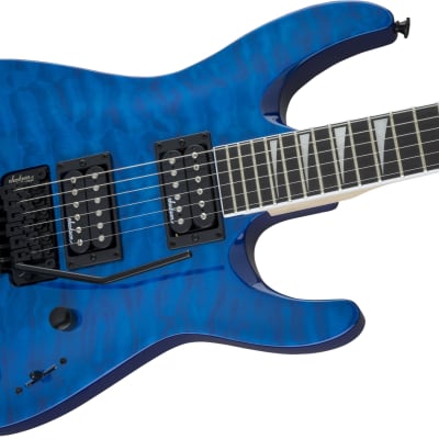 Jackson JS Series Dinky Arch Top JS32Q DKA Electric Guitar, Amaranth Fingerboard, Transparent Blue image 7