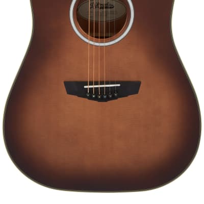 D'Angelico Excel Bowery Dreadnought Acoustic-Electric Guitar Autumn Burst for sale