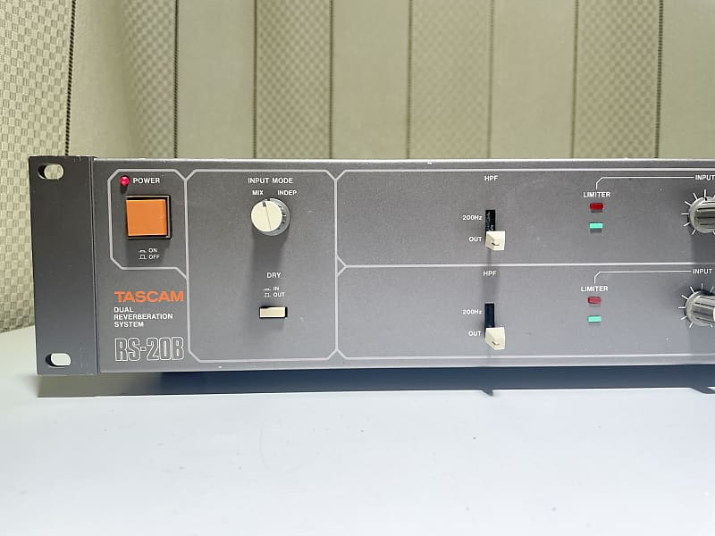 TASCAM RS-20B 80s Dual Spring Reverb Vintage | Reverb