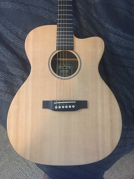 Martin OMCX1KE Solid Spruce Solid Maple Acoustic Electric