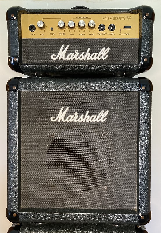 Marshall 8001 ValveState 10 Mini-Stack Guitar Amp Vintage 90's