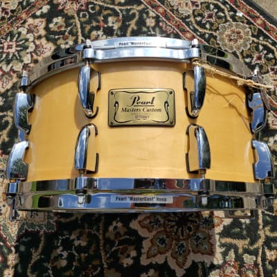 Pearl Masters Custom MMX 14x6.5 Maple Snare Drum - Natural Maple