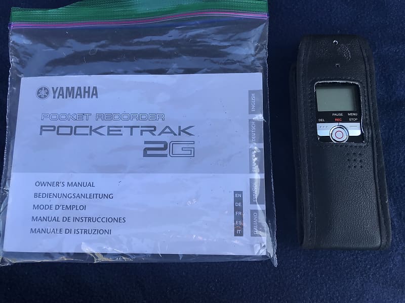 Yamaha Pocketrak 2G Recorder 2008 - Black | Reverb