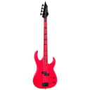 Dean Custom Zone Bass Guitar - Fluorescent Pink