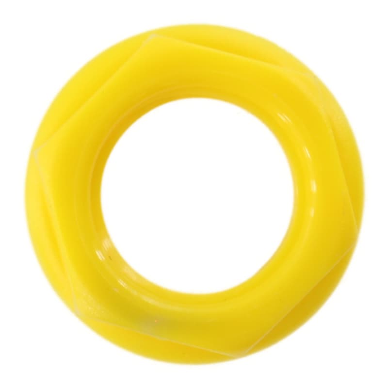 Cliff UK External Thread 1/4â€ Hex Nut, Yellow | Reverb