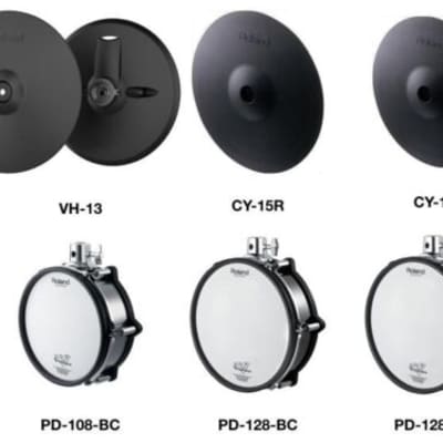 Roland TD-50KVA Pad Set for TD-50KV. Includes 3 x toms, 2 x cymbals, 1 x hi hat pair, Sealed Box, Full Manufacturer Warranty !! image 2