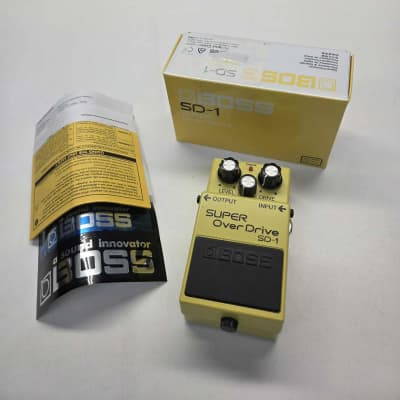 BOSS SD-1　WEED MOD Boss Weed SD-1 Super OverDrive Double Switch Mod | Reverb