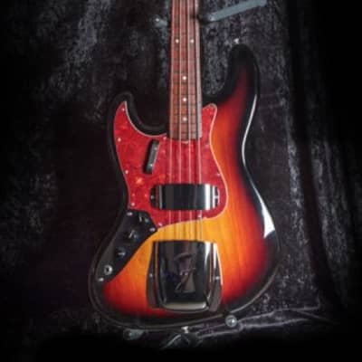 Fender Jazz Bass Left hand 1965, 3 color sunburst image 1