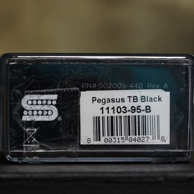 Seymour Duncan Pegasus 6 String Bridge Humbucker Pickup Black Trembucker image 3