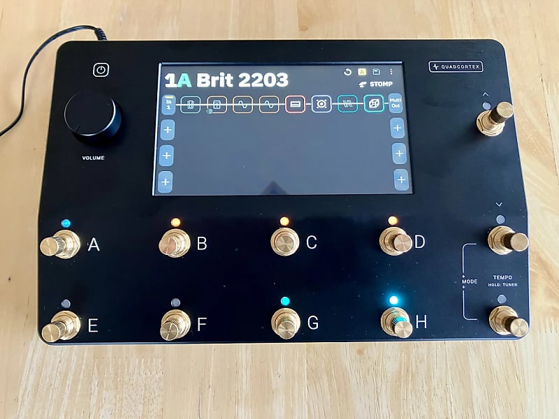 Neural DSP Quad Cortex limited edition Sweetfoot Pedals Plus