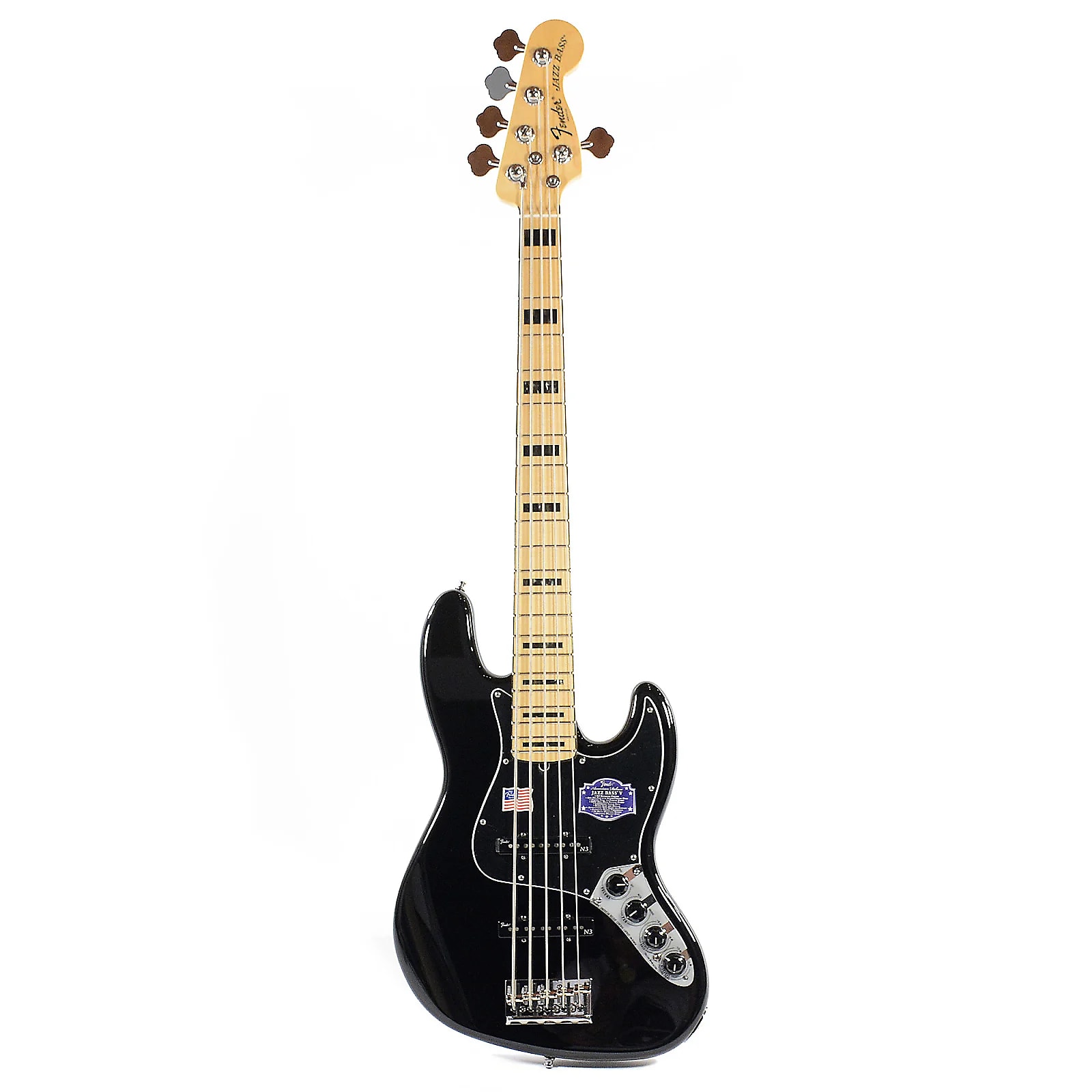 正規 ベース Fender USA American Deluxe Jazz Bass V ベース ...