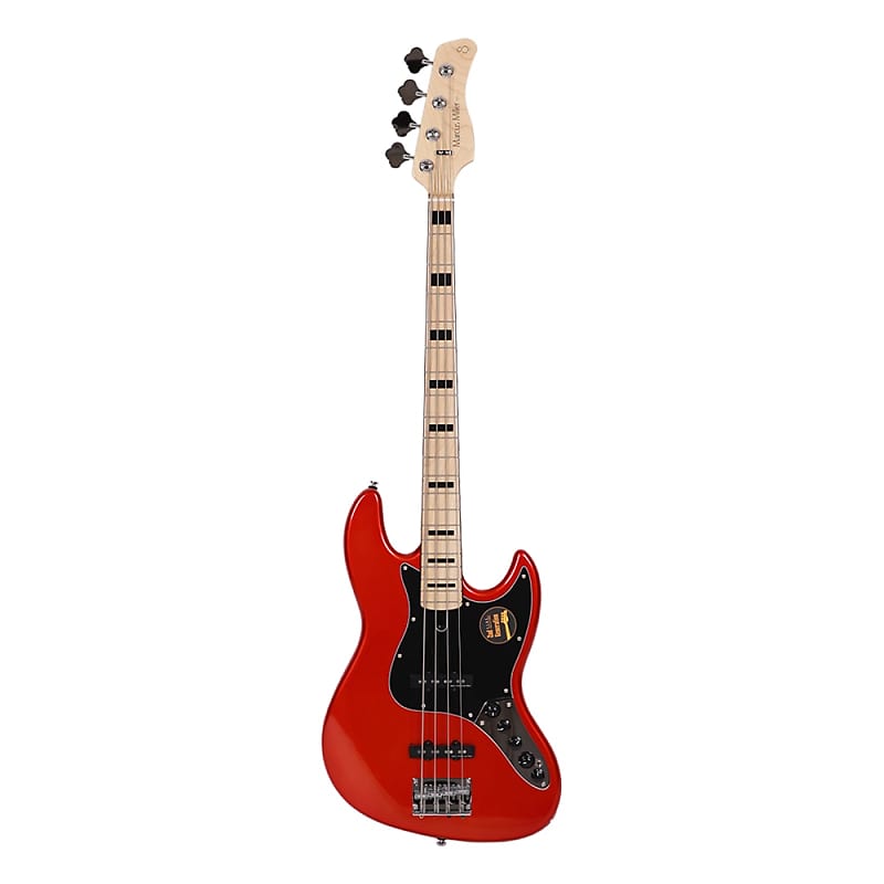 Sire Marcus Miller V7 Vintage Alder-4 Bass Guitar - Bright Metallic Red - Display Model image 1