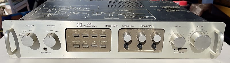 Phase Linear 3500 Series II  Pre Amplifier Fully internally restored and upgraded! image 1