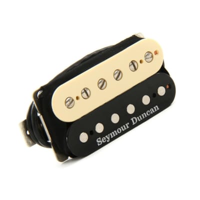 Vintage 80s Seymour Duncan 59 Bridge Zebra Humbucker Pickup PAF