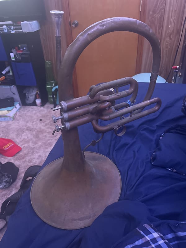 Holton Collegiate Mellophone made in 1973 Reverb