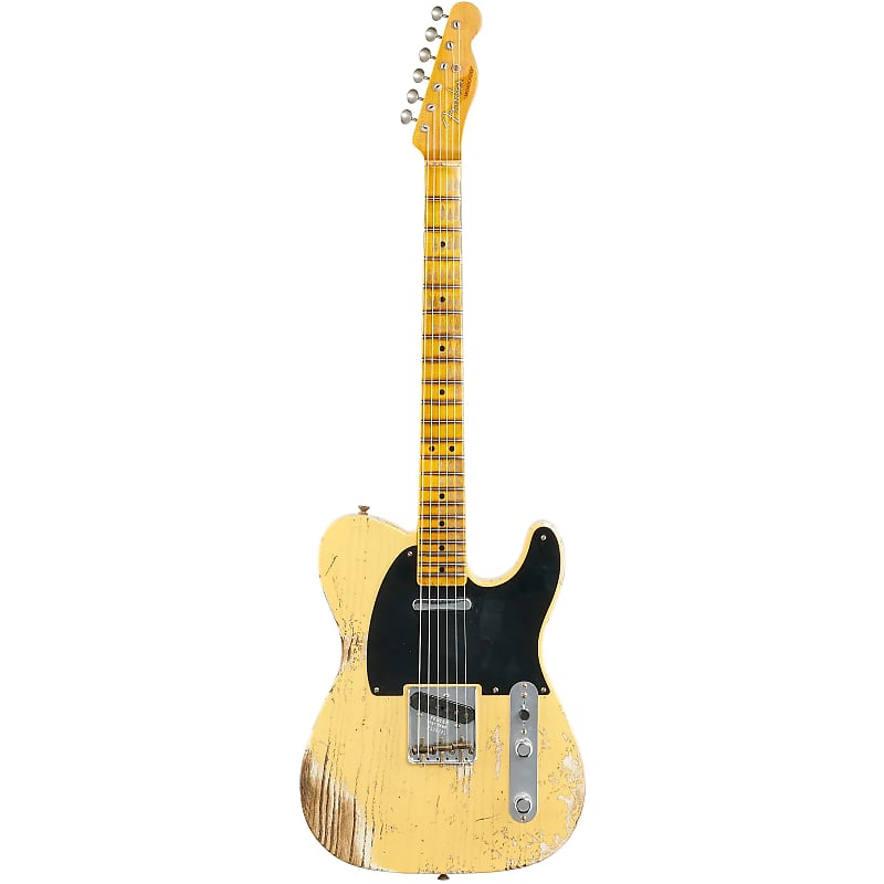 Fender Custom Shop Limited Edition 70th Anniversary Broadcaster Heavy Relic  Aged Nocaster | Reverb