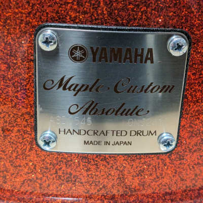Yamaha Maple Custom Absolute 5.5x14" Snare Drum image 8