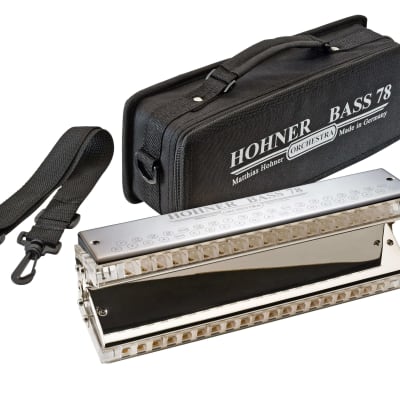 HOHNER Bass 78 - Orchestral Bass Harmonica - NEW! image 2