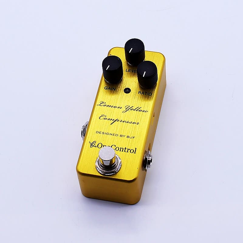 One Control Lemon Yellow Compressor /Used | Reverb
