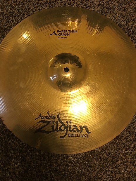 Zildjian paper thin crash cheap 16