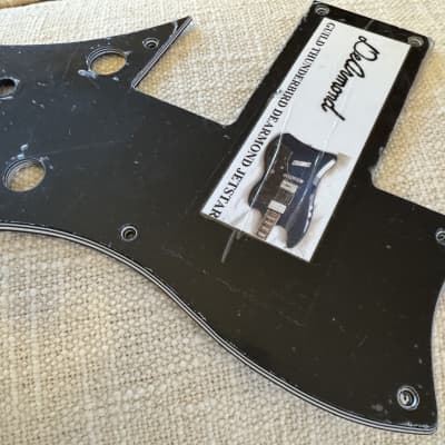 DeArmond Jetstar by Guild Pickguard 1998-2004- Black image 3